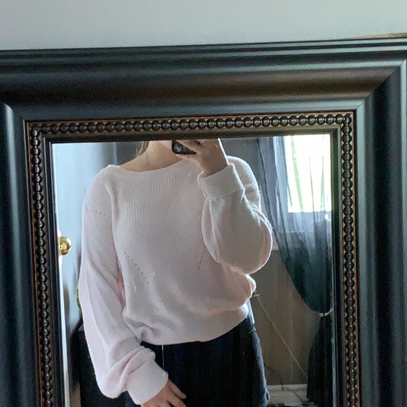 Light pink long sleeve shirt from Garage, medium. - Picture 1 of 4